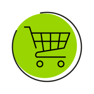 Shopping cart icon buy